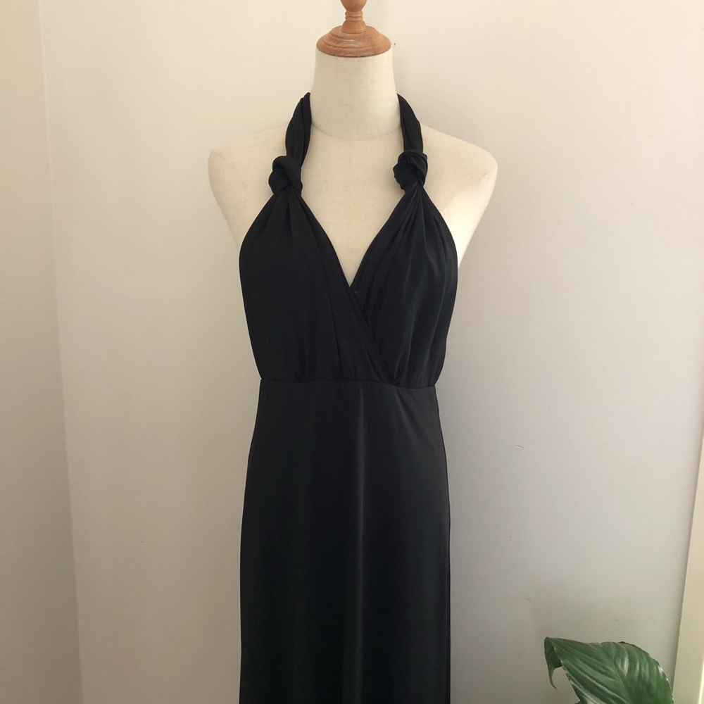 AVA Infinity Dress or Convertible Dress, Black, maxi length, spandex, Size 10 - Picture 14 of 15